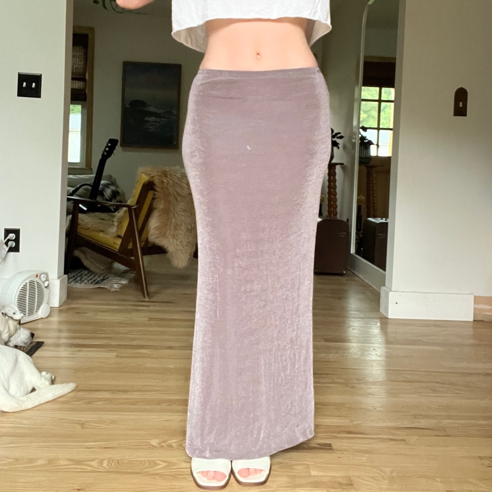 Princess Polly Shimmery Maxi Skirt